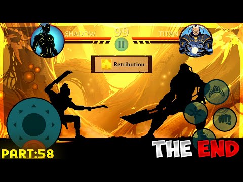 ¡SOMBRA CONTRA TITÁN! – FINAL LUCHA FINAL DEL JEFE SHADOW FIGHT 2 PARTE:58