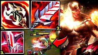 LEE SIN TOP BUT I HAVE 200% LIFESTEAL (AND ITS FANTASTIC) - S14 Lee Sin TOP Game