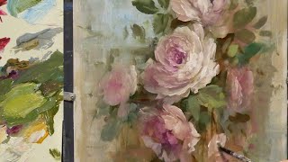 Drawing and Painting A Rose -Beginning Techniques-  Rose Compositions