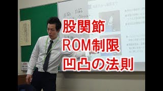 股関節のROM制限　凹凸の法則　可動域訓練【IAIR】