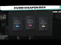 [ ESX ] FiveM Weapon Box - Fivem Script : Fivem Shop | FiveM Scripting
