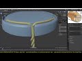 modeling and texturing a champagne cork in blender 2.81