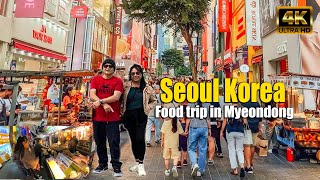 Im back in Seoul Korea Food trip in Myeondong, VLOG 15