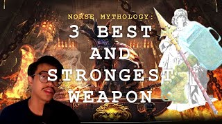 Top 3 Best and Strongest Weapon In Norse Mythology - Myhtology Section #7