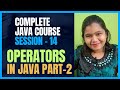 Java Full Course 14 | Java Operators : Assignment, Comparison, and Logical Operators - Part 2