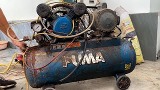 Dead Air Compressor Recovery // Complete Recovery Process From A to Z