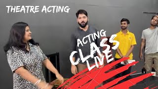 How to Act in Drama - Live Acting Class at Lets Act