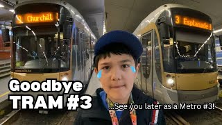 LAST TIME riding the Brussels Tram 3! | Tram de Bruxelles Ligne 3 | #tram #brussels