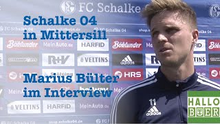 Schalke 04 in Mittersill: Marius Bülter über seine Rolle und die Zukunft von Viktor Pálsson