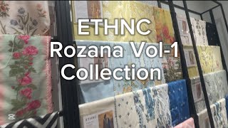 Ethnic Rozana Collection | Ethnic New Summer Collection 2025