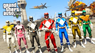 POWER RANGERS!! (GTA 5 Mods)