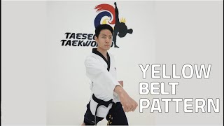 Yellow Belt Pattern by Taeseong Taekwondo