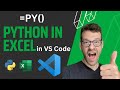 Python in Excel: How to write =PY cells in VS Code