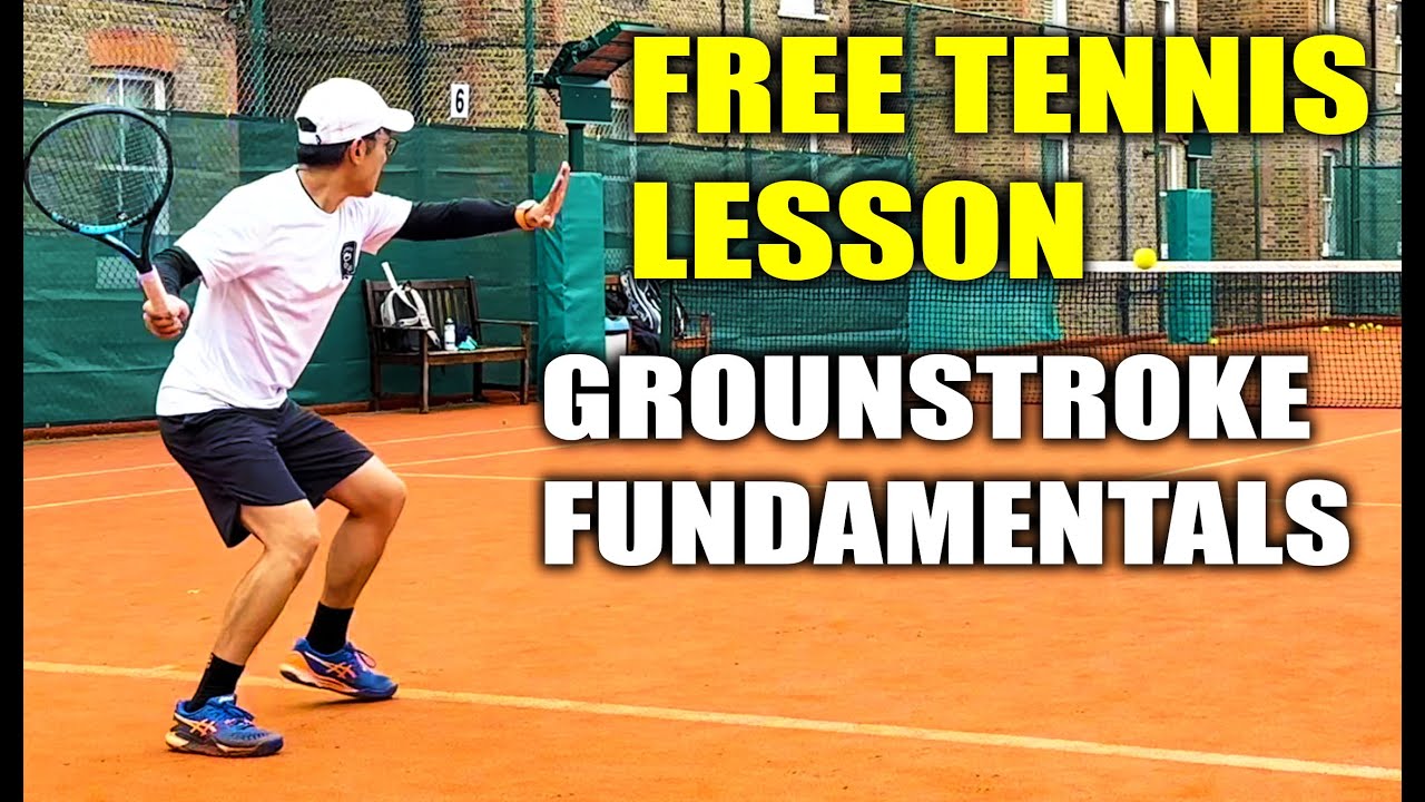 11 Minute Forehand And Backhand Lesson | Groundstroke Tennis Lesson ...