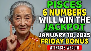 Pisces: YOUR 6 LUCKY NUMBERS TO WIN THE LOTTERY JACKPOT on January 5, 2025! | Buddhist Teachings