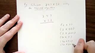 Expanded algorithm example