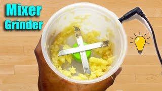 2 Awesome Life Hacks - How to Make a Mixer Grinder DIY at Home