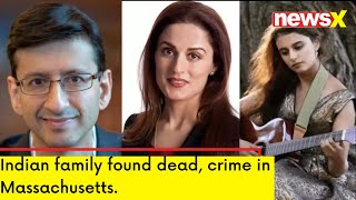 US Indian Family Found Dead | Crime in Massachussets | NewsX