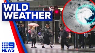 More wild weather expected after Queensland drenched | 9 News Australia