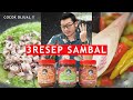 DIJAMIN LAKU - 3 RESEP SAMBAL ENAK DAN AWET TANPA PENGAWET - SAMBAL BU RUDY PUNTENNN