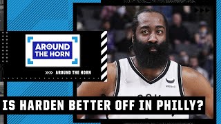 James Harden or Ben Simmons: Who is better off after getting traded? | Around The Horn