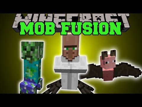 Minecraft: MOB FUSION (COMBINE MOBS TO MAKE CRAZY CREATURES!) Mod Showcase Minecraft: MOB FUSION (COMBINE MOBS TO MAKE CRAZY CREATURES!) Mod Showcase