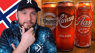 Ranking Norwegian Christmas Beer!! (Lager Juleøl Edition)