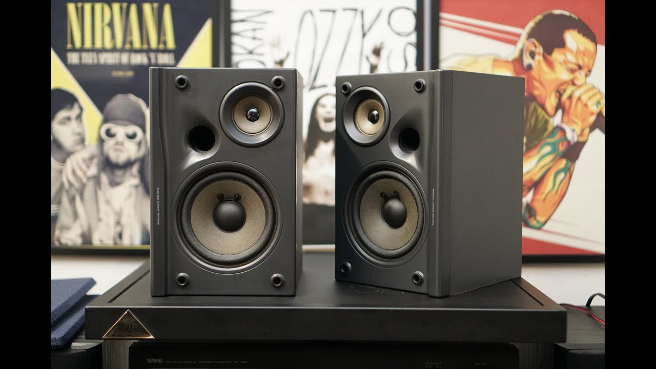 JVC UX-B1001 Bookshelf Speakers - YouTube