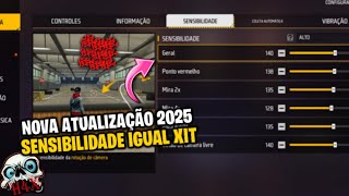 Atualizada 2025 ⚙️ Melhor Sensibilidade Para Subir Capa na Nova Atualização Free Fire