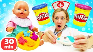 Pourquoi le docteur est-il venu chez Baby Born ? Meilleurs jeux pour filles