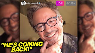 "NEW Movie" Robert Downey Jr. SPEAKS UP About Johnny Depp’s Career!