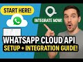 02 WhatsApp Cloud API | Setup the cloud API  | Verify Facebook Business Manger | WhatsApp API Setup