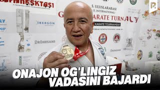 Valijon Shamshiyev - Onajon og'lingiz vadasini bajardi