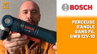 Test de la Perceuse d'Angle Sans fil GWB 12V-10 BOSCH par notre Ambassadeur Alexandre !