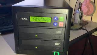 Burning a CD with Teac CDW-11 - Testing