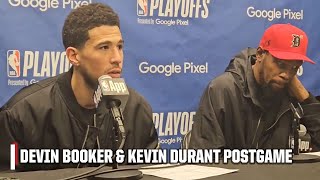 Devin Booker & Kevin Durant on Suns' tough Game 2 loss vs. Timberwolves | NBA on ESPN