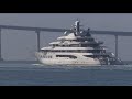 Russian superyacht spotted cruising around San Diego Bay as taxpayer costs mount