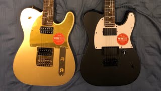 Squier Jim Root Telecaster and John 5 Telecaster unboxing