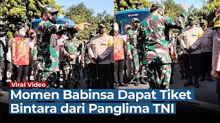 Video Momen Babinsa Dapat Tiket Sekolah Bintara Setelah Jawab Pertanyaan Panglima TNI