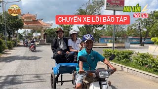 Hai Lúa Hết Lúa Tập 7:NSND Thanh Nam muốn rớt tim, Khương Dừa thì cười bể bụng chuyến xe lôi bão táp