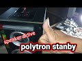 cara servis speaker aktive polytron, mati stanby, vlog :130