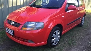 (SOLD) 2006 Holden Barina Red review