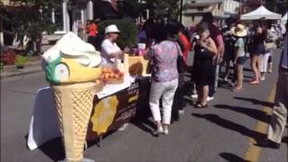 niagara on the lake peach festival il gelato di carlotta