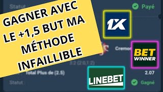 je gagne plus de 100000fcfa chaque jour avec le total +1,5 but