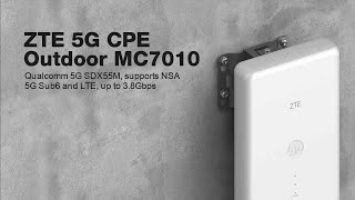 Unboxing ZTE 5G CPE Outdoor MC7010