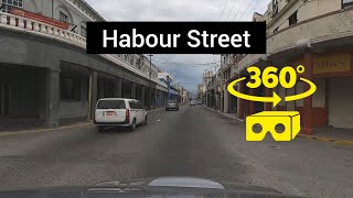 Harbour Street, Downtown Kingston, Jamaica 360°