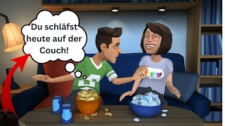 Deutsch lernen | NUR ÄRGER IM HAUS | Wortschatz und wichtige Verben #deutschlernen #learngerman #fyp