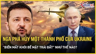 Nga “trút đòn” thảm khốc tàn phá một thành phố của Ukraine \