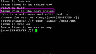 grep command in unix with examples