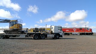 MK82: 42103 \u0026 GM10 With ARTC AK Track Test Carriages (17/2/2022) - PoathTV Australian Trains